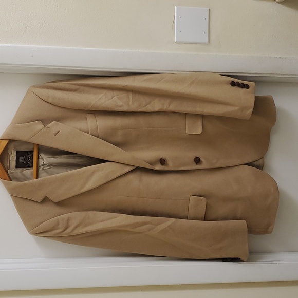 🤩Vintage Lanvin Boyd's Philadelphia 100% camel hair mens blazer - Picture 1 of 16
